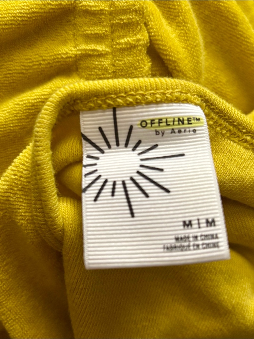 OFFLINE By Aerie Summer Lights Terry Jumpsuit NWT - Picture 3 of 4